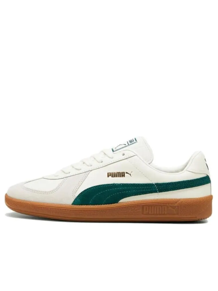 Кроссовки PUMA Army Trainer 'White Green' — изображение 1 из 5, белый