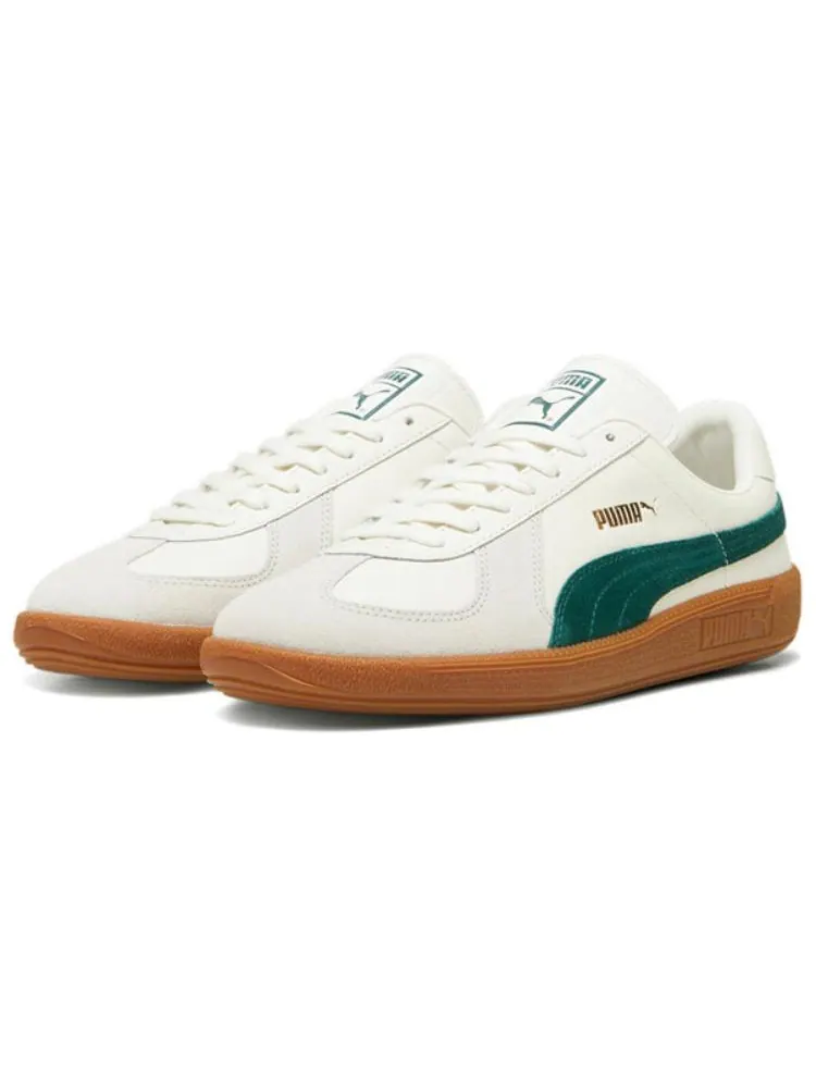 Кроссовки PUMA Army Trainer 'White Green' — изображение 3 из 5, белый
