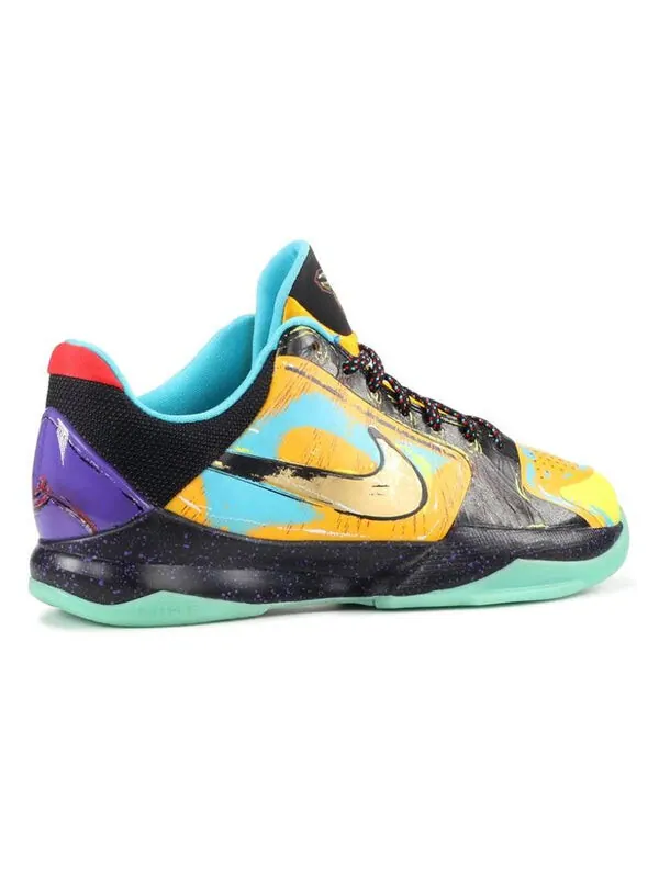 Кроссовки кобе 5 Nike — изображение 4 из 4, желтый золотистый/черный