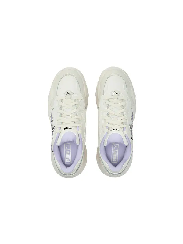 Кроссовки pulsar wedge 'white purple' Puma — изображение 4 из 4, белый/фиолетовый