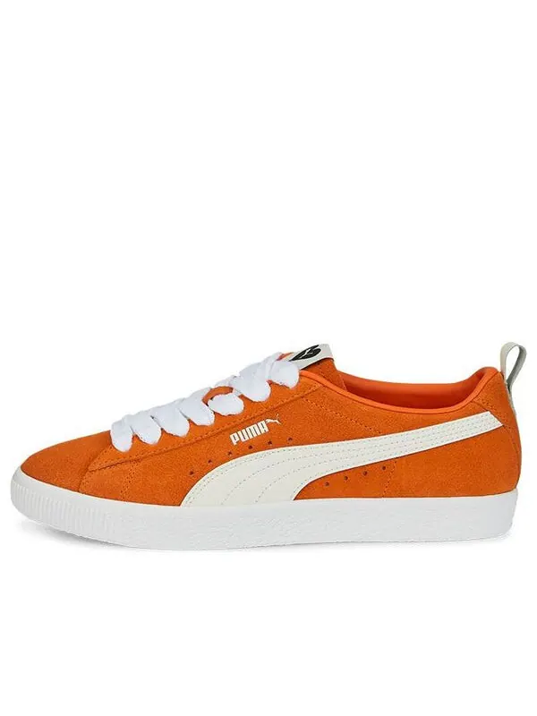 Кроссовки ami x suede vintage 'jaffa orange' Puma — изображение 1 из 4, белый/оранжевый