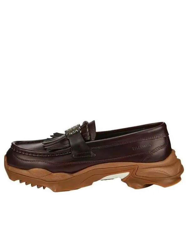 Кроссовки nitefox palomo loafers 'dark brown' Puma — изображение 1 из 4, бежевый/коричневый