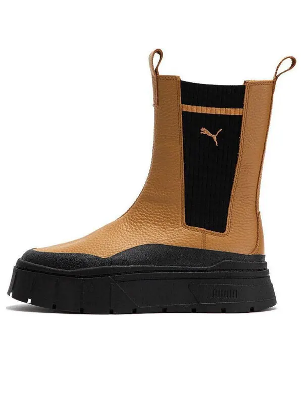 Кроссовки mayze stack chelsea boot 'desert tan' Puma — изображение 1 из 4, бежевый