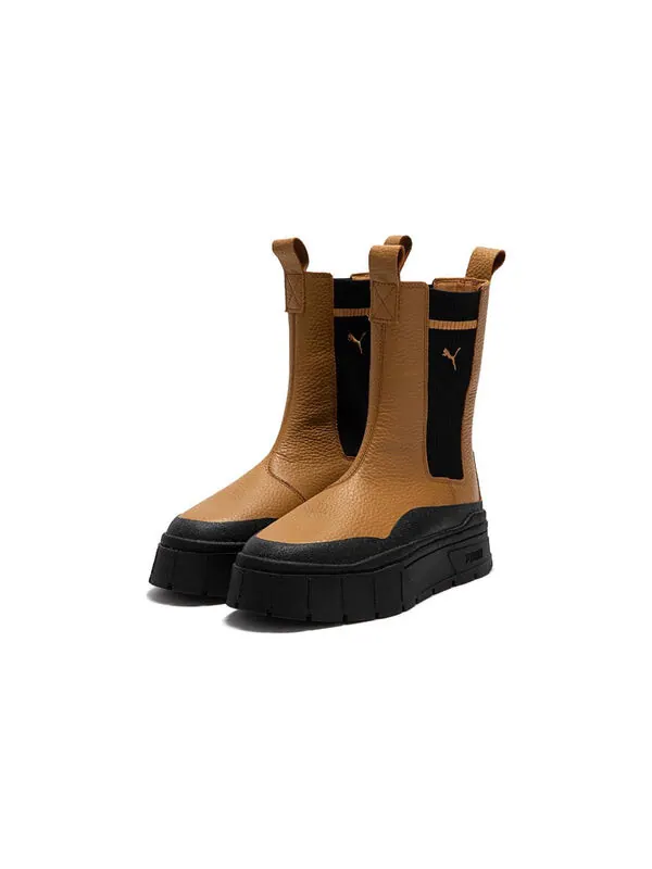 Кроссовки mayze stack chelsea boot 'desert tan' Puma — изображение 3 из 4, бежевый