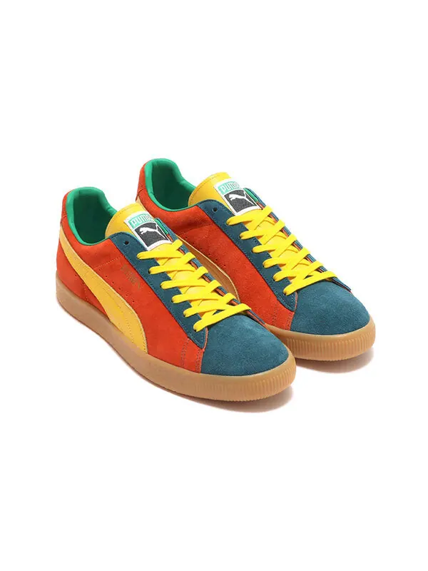 Кроссовки suede vtg mij low tops retro skateboarding shoes orange Puma — изображение 3 из 4, оранжевый