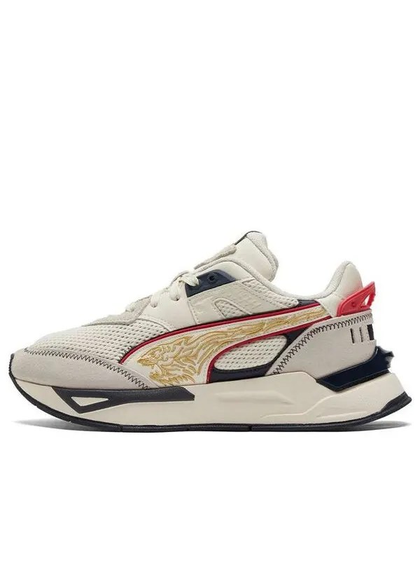 Кроссовки shoes sports casual shoes 'cream black red' Puma — изображение 1 из 4, кремовый/черный/красный