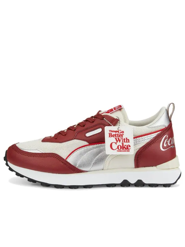 Кроссовки coca-cola x rider fv 'intense red silver' Puma — изображение 1 из 4, красный