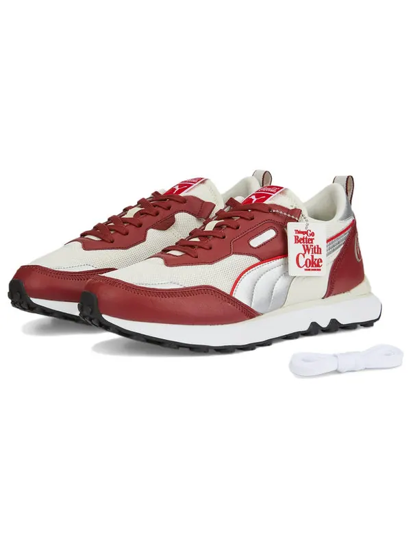 Кроссовки coca-cola x rider fv 'intense red silver' Puma — изображение 3 из 4, красный