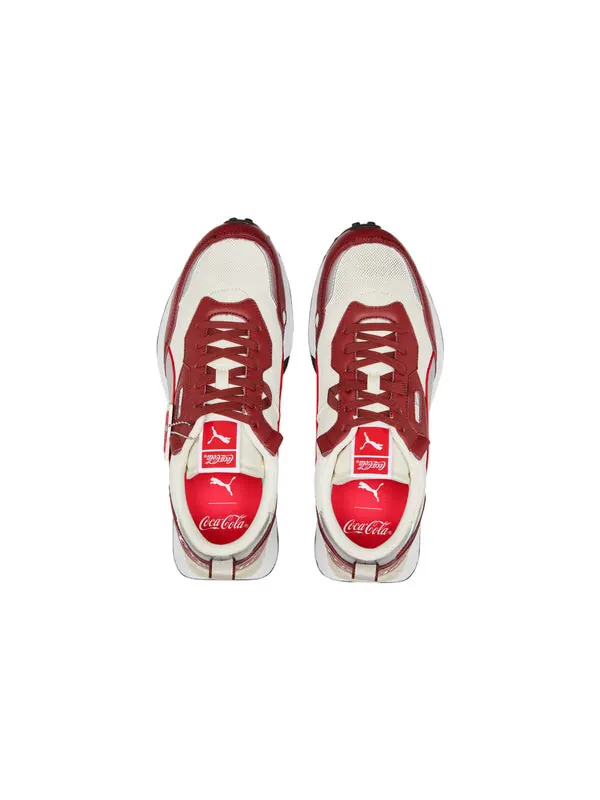Кроссовки coca-cola x rider fv 'intense red silver' Puma — изображение 4 из 4, красный