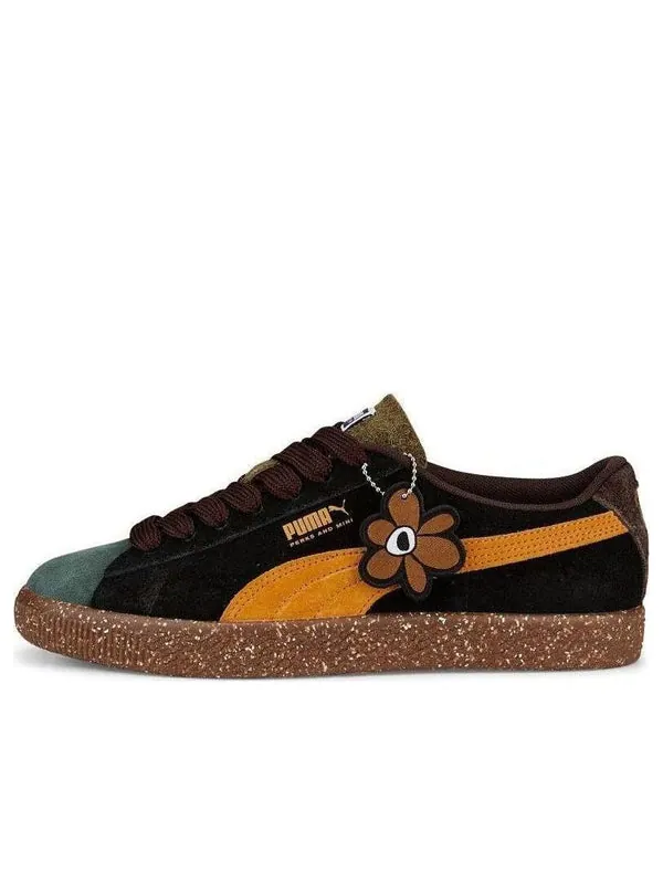 Кроссовки perks and mini x suede vintage 'bio/verse' Puma — изображение 1 из 4, черный/коричневый