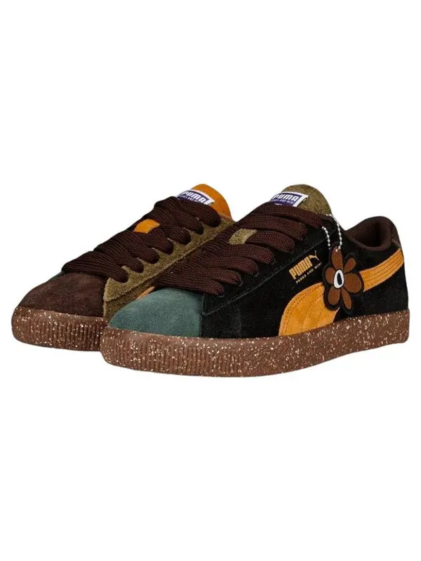 Кроссовки perks and mini x suede vintage 'bio/verse' Puma — изображение 3 из 4, черный/коричневый