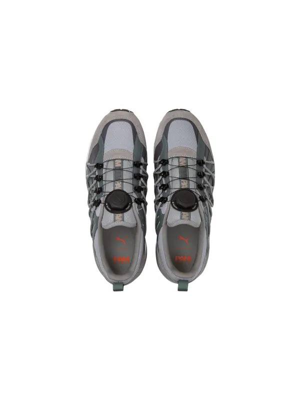 Кроссовки prevail disc x perks and mini 'grey green' Puma — изображение 4 из 4, серый/зеленый
