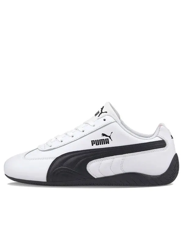 Кроссовки speedcat shield leather 'white black' Puma — изображение 1 из 4, белый/черный