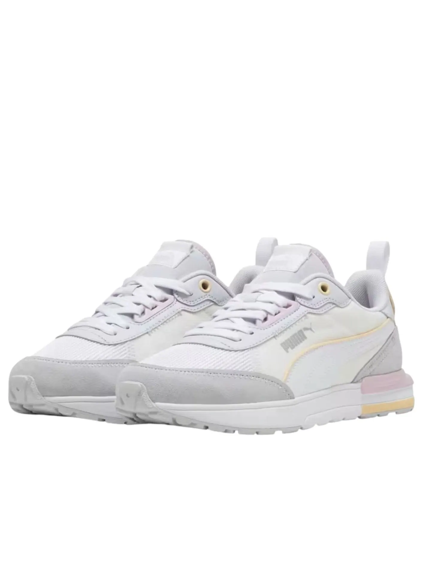 Кроссовки (WMNS) PUMA R22 'Vapor Gray Rose Quartz PUMA White' — изображение 2 из 4, мульти