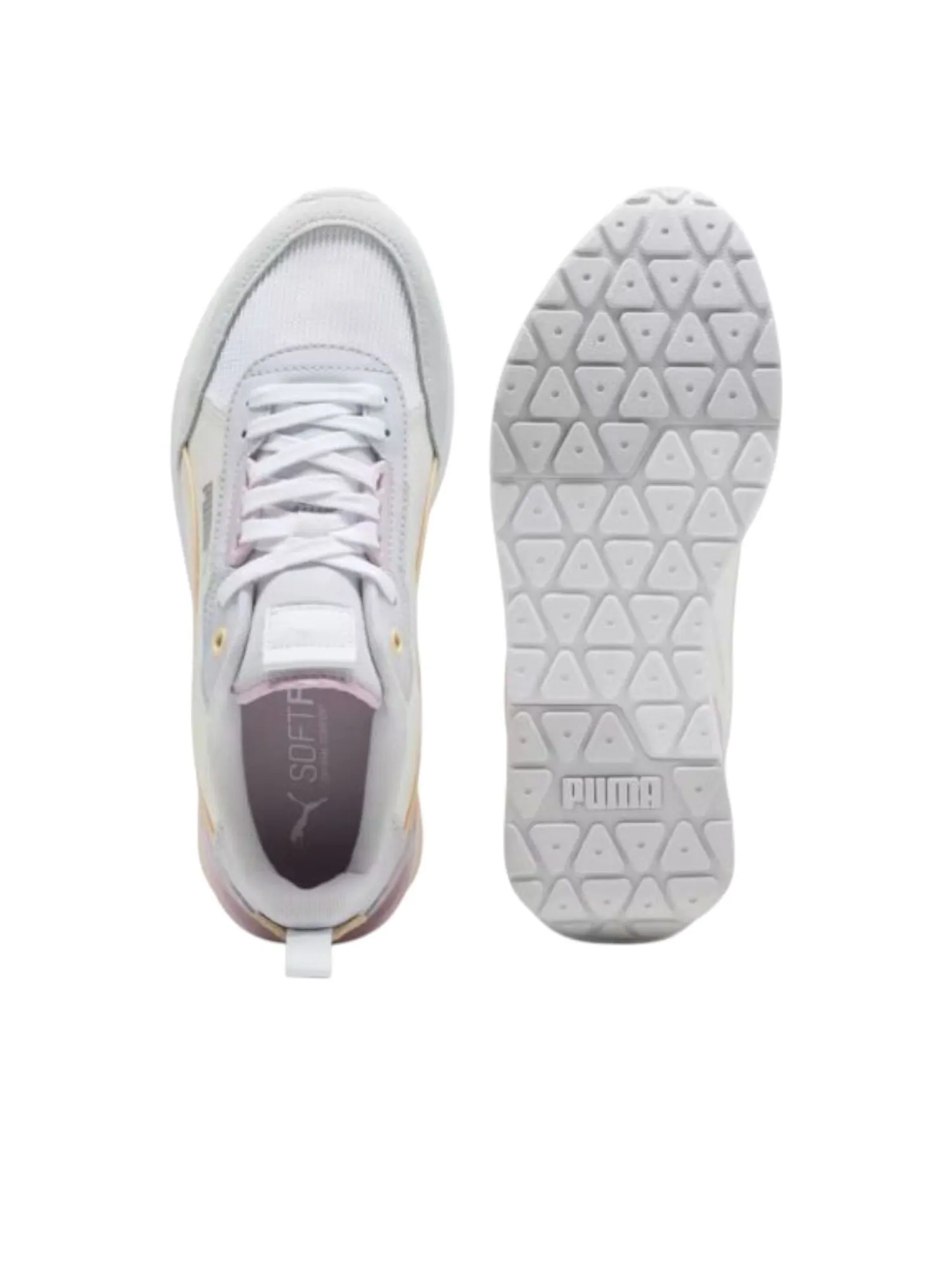 Кроссовки (WMNS) PUMA R22 'Vapor Gray Rose Quartz PUMA White' — изображение 4 из 4, мульти