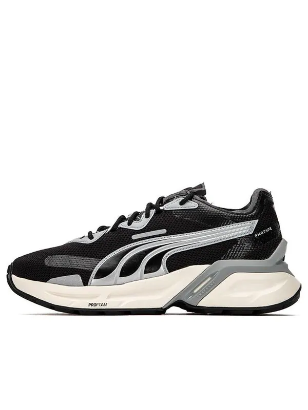 Кроссовки pwrframe aerogram 'black' Puma — изображение 1 из 4, черный/белый/серебристый
