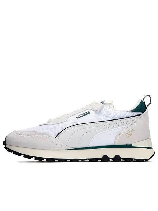 Кроссовки rider fv ivy league 'whisper white' Puma — изображение 1 из 4, белый/серый/зеленый