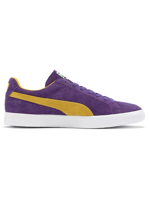 Кроссовки suede vtg mij Puma — изображение 2 из 4, фиолетовый
