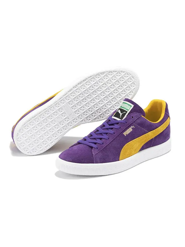 Кроссовки suede vtg mij Puma — изображение 4 из 4, фиолетовый