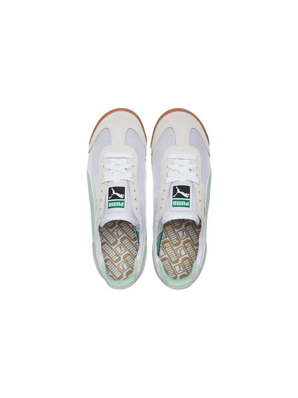 Кроссовки roma og 'white mist green' Puma — изображение 4 из 4, белый/зеленый