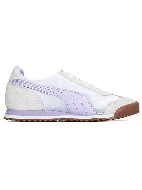 Кроссовки roma og t 'white lavender' Puma — изображение 2 из 4, белый/фиолетовый