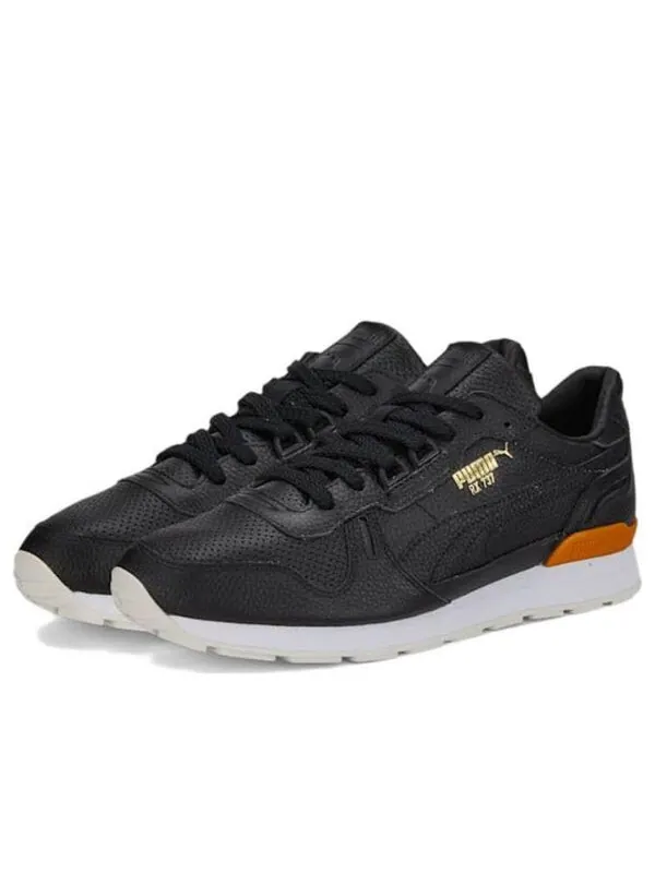 Кроссовки rx 737 premium lace up 'black white orange' Puma — изображение 2 из 4, черный/белый/оранжевый