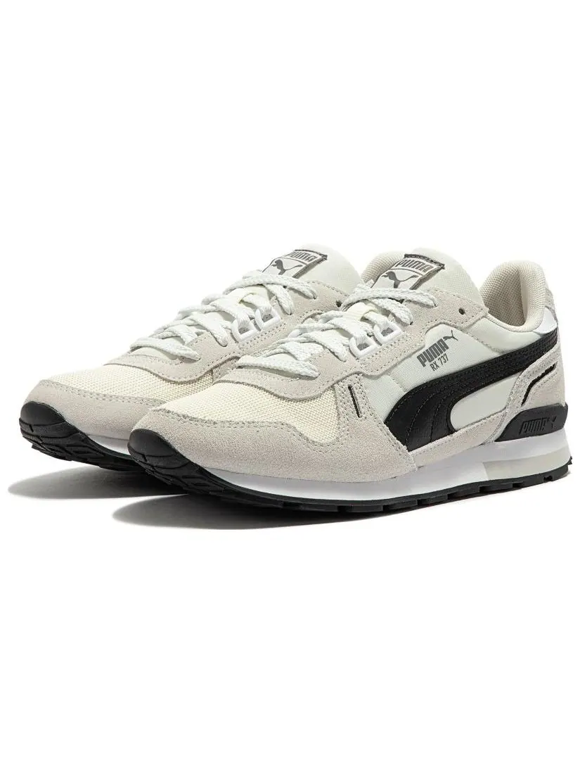 Кроссовки PUMA RX 737 Vintage 'Whisper White Black' — изображение 3 из 6, серый