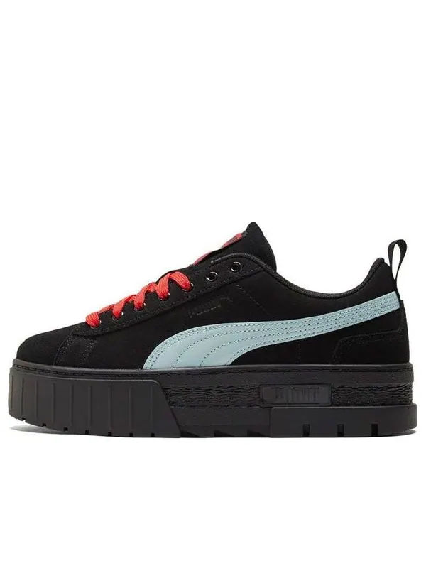 Кроссовки dua lipa x mayze suede 'black blue glow' Puma — изображение 1 из 4, синий