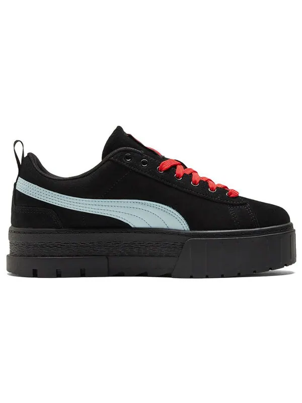 Кроссовки dua lipa x mayze suede 'black blue glow' Puma — изображение 2 из 4, синий