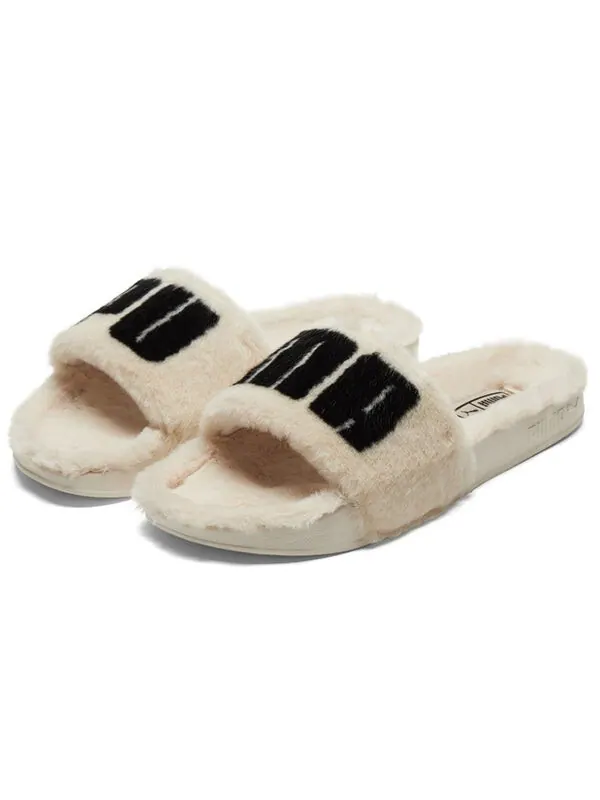 Тапочки leadcat 2.0 fuzz 'cream white' Puma — изображение 3 из 4, белый
