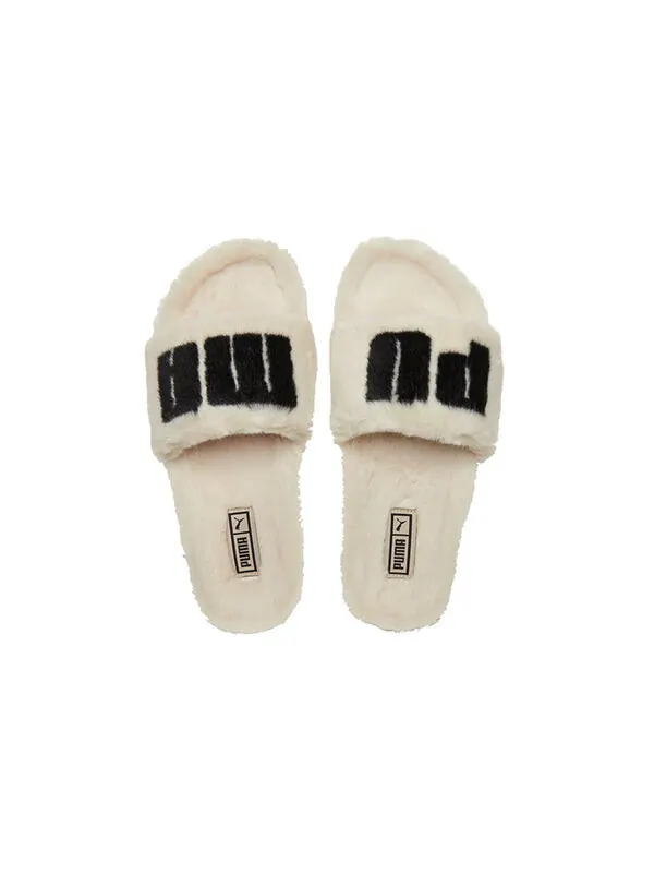 Тапочки leadcat 2.0 fuzz 'cream white' Puma — изображение 4 из 4, белый