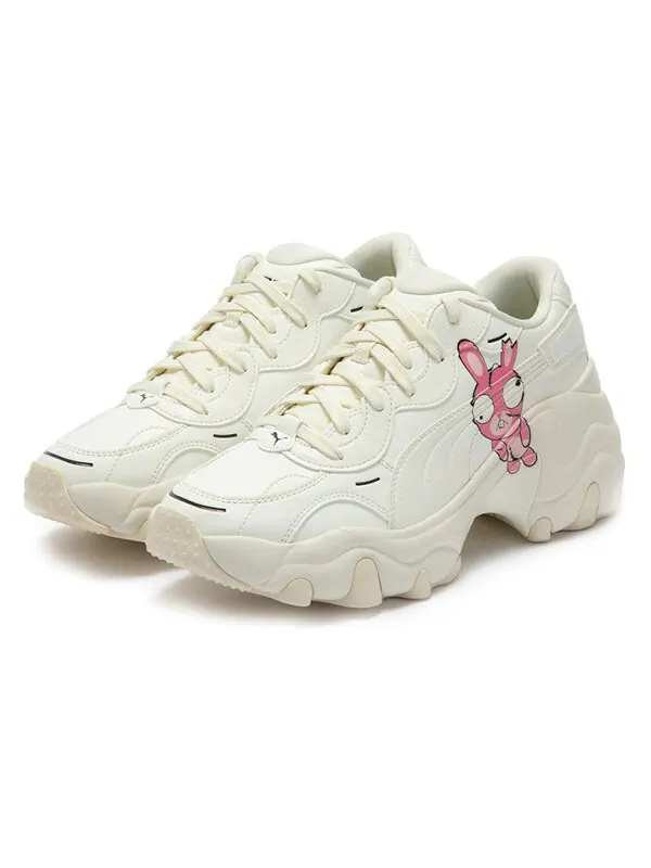 Кроссовки pulsar wedge 'cream white' Puma — изображение 3 из 4, кремовый/белый