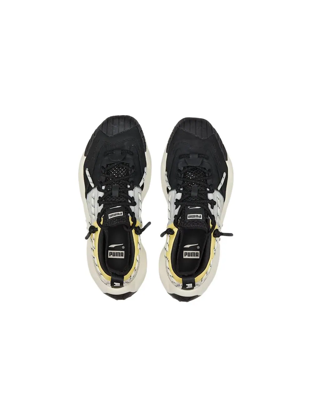 Кроссовки PUMA Plexus 'Retro Black Pale Lemon' 387325-02 — изображение 4 из 6, черный бледный