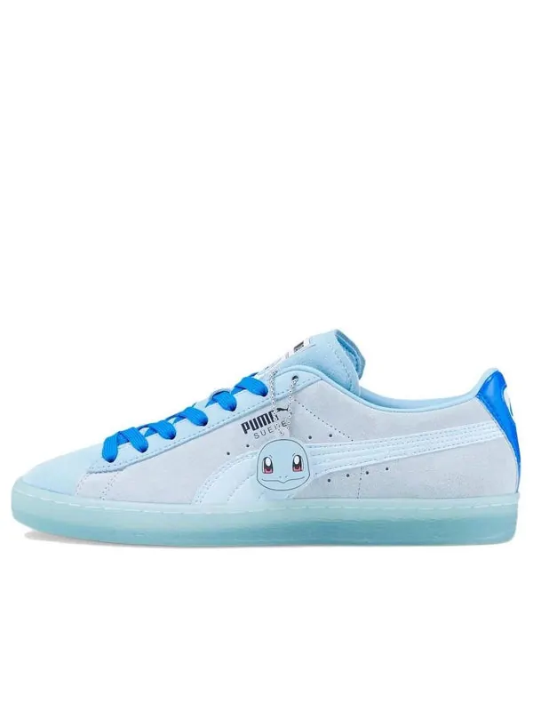 Кроссовки pokmon x suede 'squirtle' Puma — изображение 1 из 4, синий