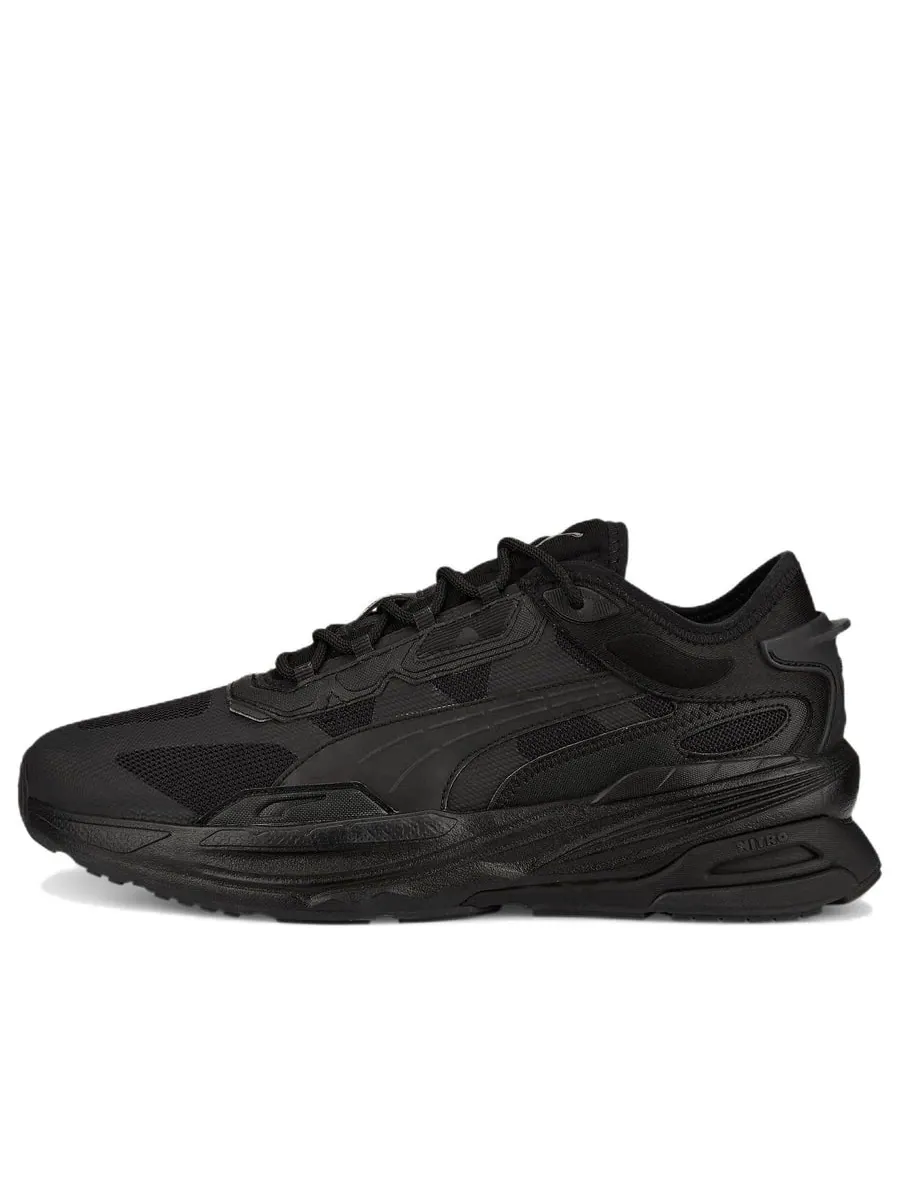 Беговые кроссовки PUMA Extent Nitro Mono 'Black' — изображение 1 из 6, черный
