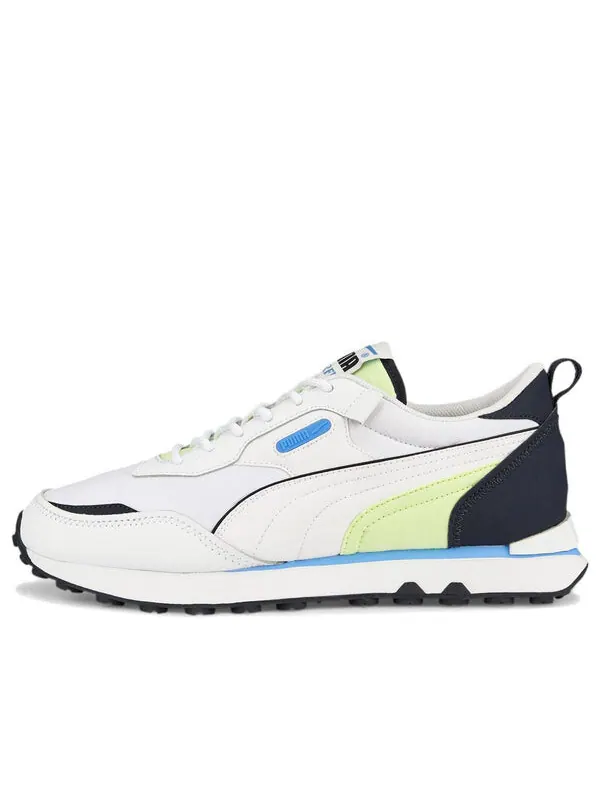 Кроссовки rider fv ultra 'white blue green' Puma — изображение 1 из 4, белый/синий/зеленый