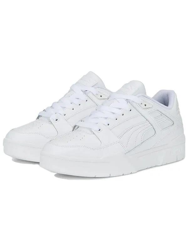 Кроссовки slipstream leather 'triple white' Puma — изображение 3 из 4, белый