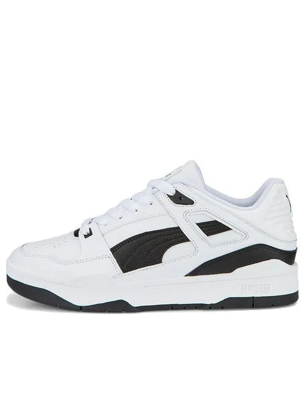 Кроссовки slipstream leather 'white black' Puma — изображение 1 из 4, белый/черный