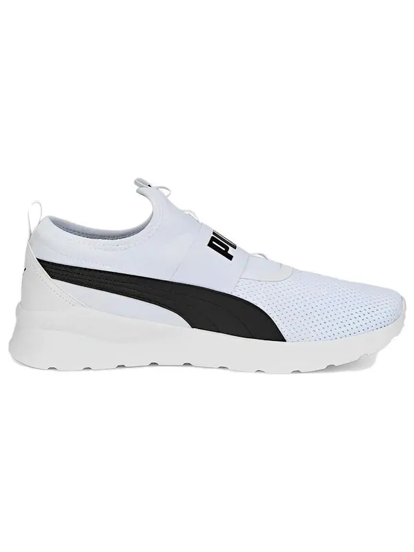 Кроссовки anzarun lite slipon 'white black' Puma — изображение 2 из 4, белый/черный