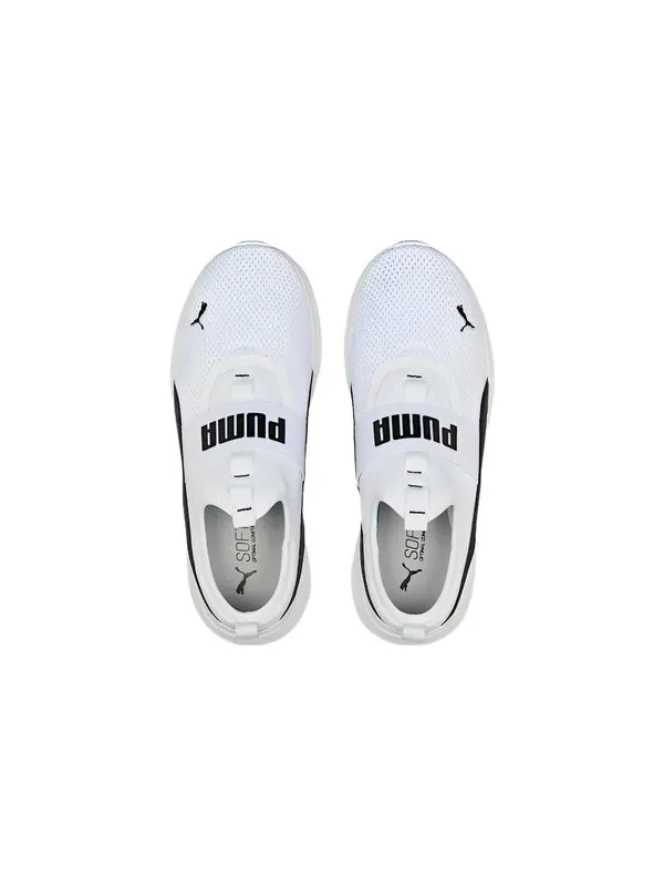 Кроссовки anzarun lite slipon 'white black' Puma — изображение 3 из 4, белый/черный