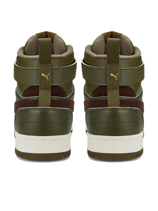Кроссовки rbd game high 'olive green burgundy' Puma — изображение 3 из 4