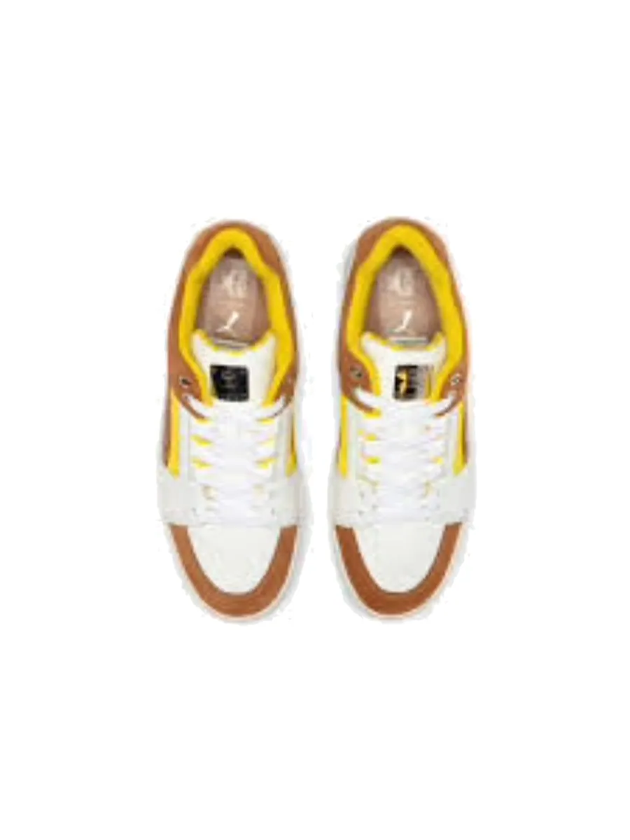 Кроссовки PUMA Slipstream Low MCM 'White Brown' — изображение 2 из 3, белый