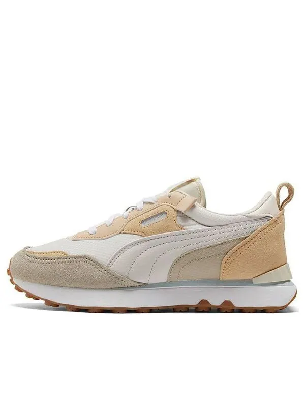 Кроссовки future rider 'future vintage - pristine light sand' Puma — изображение 1 из 4, белый/желтый