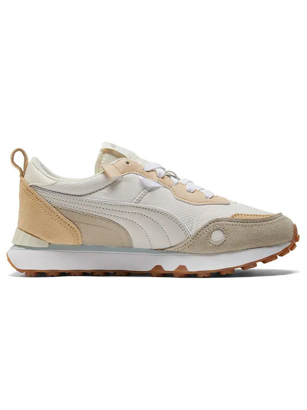 Кроссовки future rider 'future vintage - pristine light sand' Puma — изображение 2 из 4, белый/желтый