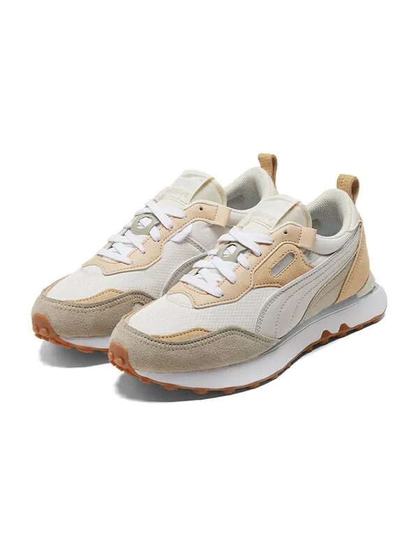 Кроссовки future rider 'future vintage - pristine light sand' Puma — изображение 3 из 4, белый/желтый