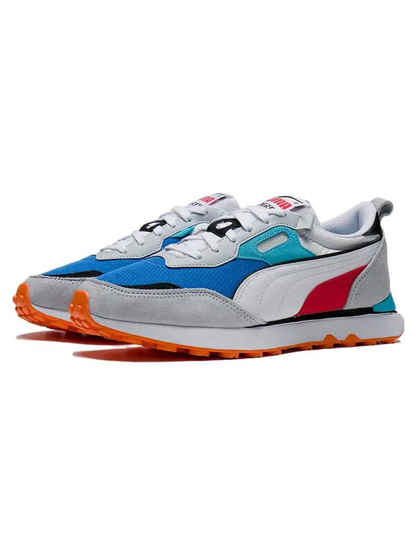 Кроссовки future rider vintage 'future vintage - white royal' Puma — изображение 3 из 4, серый/синий