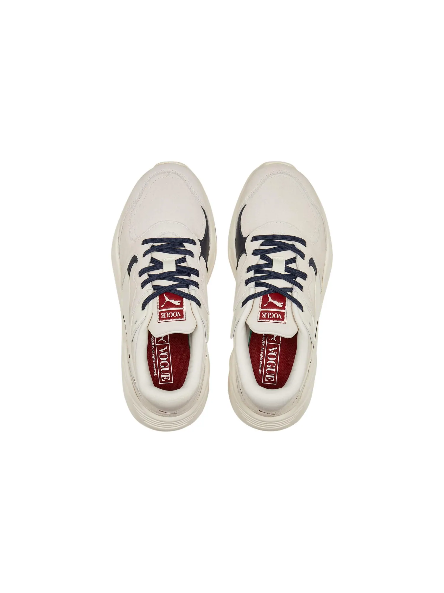 Кроссовки (WMNS) PUMA TRC Mira x Vogue 'Pristine' 387689-01 — изображение 4 из 6, белый