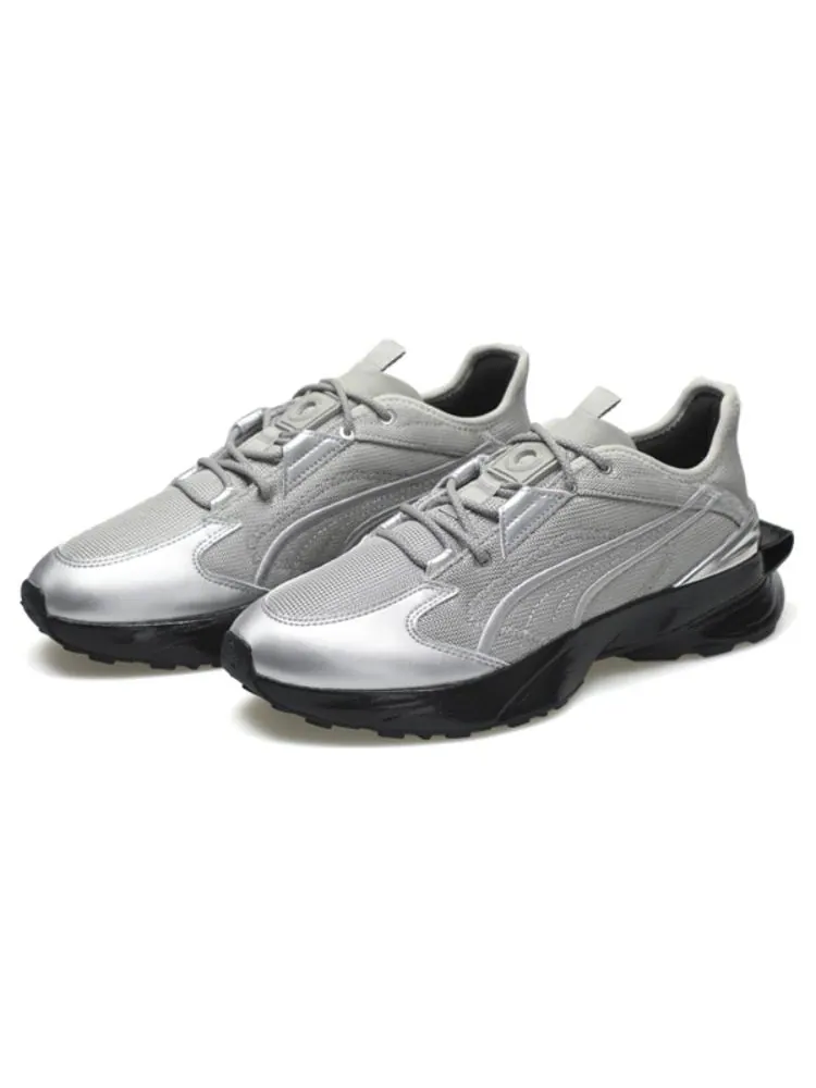 Кроссовки PUMA Pwrframe x Staffonly Metal Fuzz 'Metallic Silver Black' 387792-01 — изображение 3 из 5