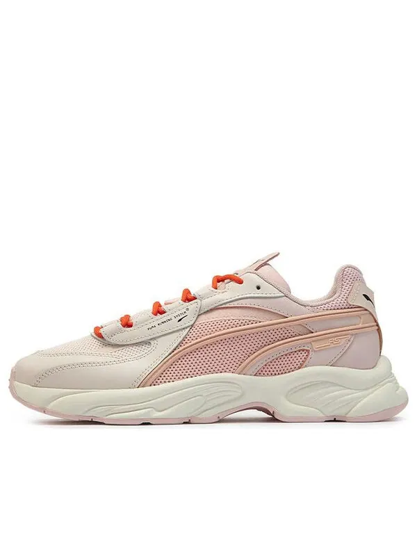 Кроссовки rs-connect athleisure casual sports shoe beige pink Puma — изображение 1 из 4, кремовый/белый/розовый