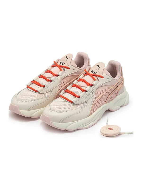 Кроссовки rs-connect athleisure casual sports shoe beige pink Puma — изображение 3 из 4, кремовый/белый/розовый